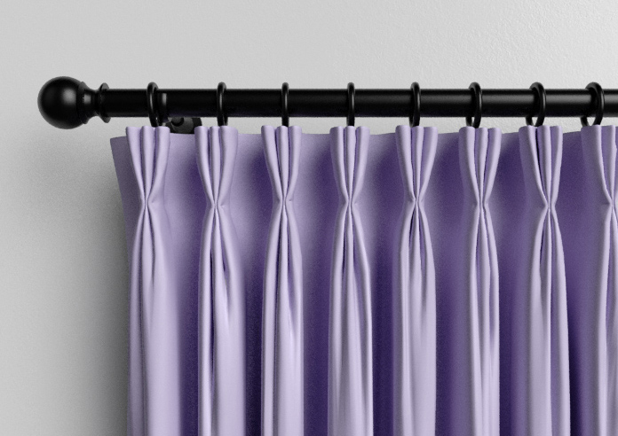 Menton, Pearl Violet - Made to Measure Curtains - Image 11
